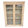 Wooden display cabinet