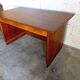 Bureau de direction vintage en bois et teck années 50/60