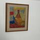 Swedish Oil on Canvas – “Vase”  by Britta Ringvall