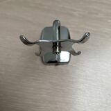 Chromed metal bathroom set