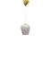 Milk glass pendant lamp, vintage