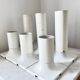 Vintage White Metal Wall/Ceiling Lamps by Rolf Krüger for Staff, 1970s Germ