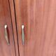 Vintage bar cabinet with fridge