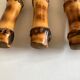 Set of 8 knives bamboo sleeves 1960