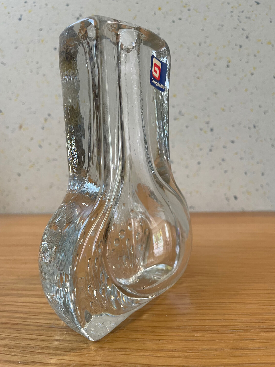 Georgshütte single flower vase