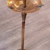 Bronze ashtray on foot