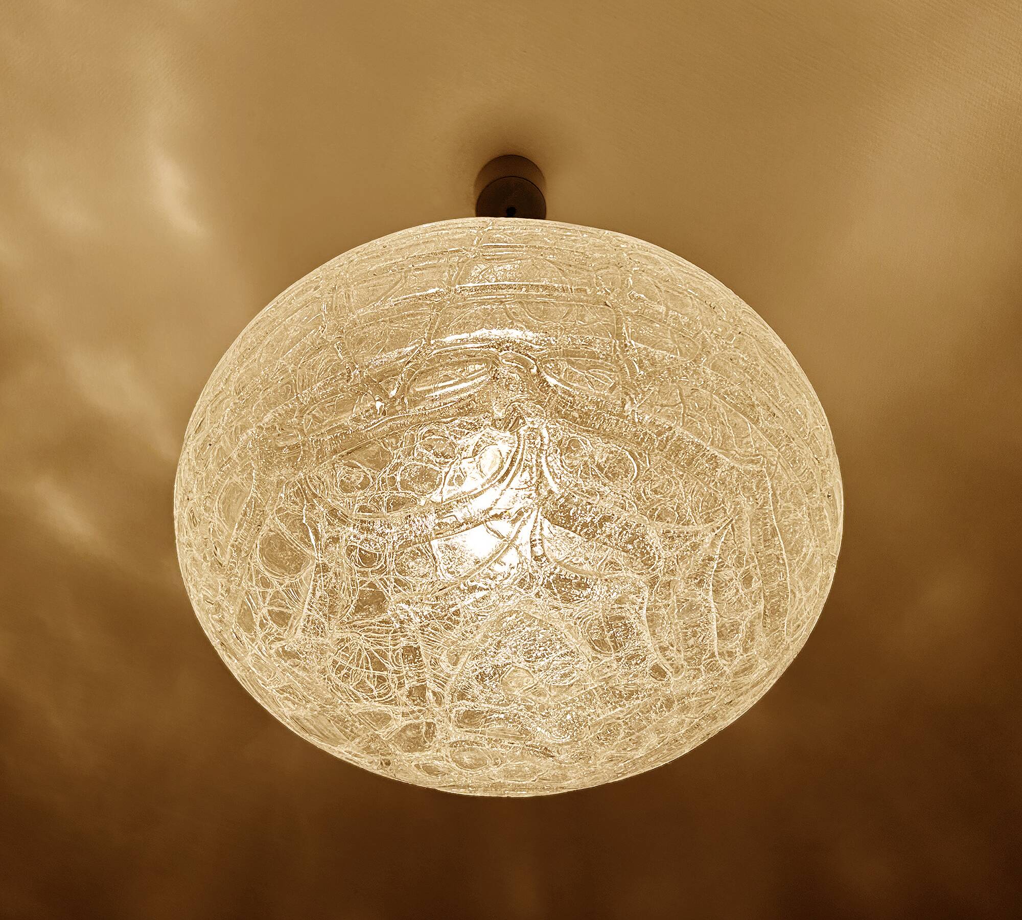 Vintage Murano Glass Pendant Light, 70s