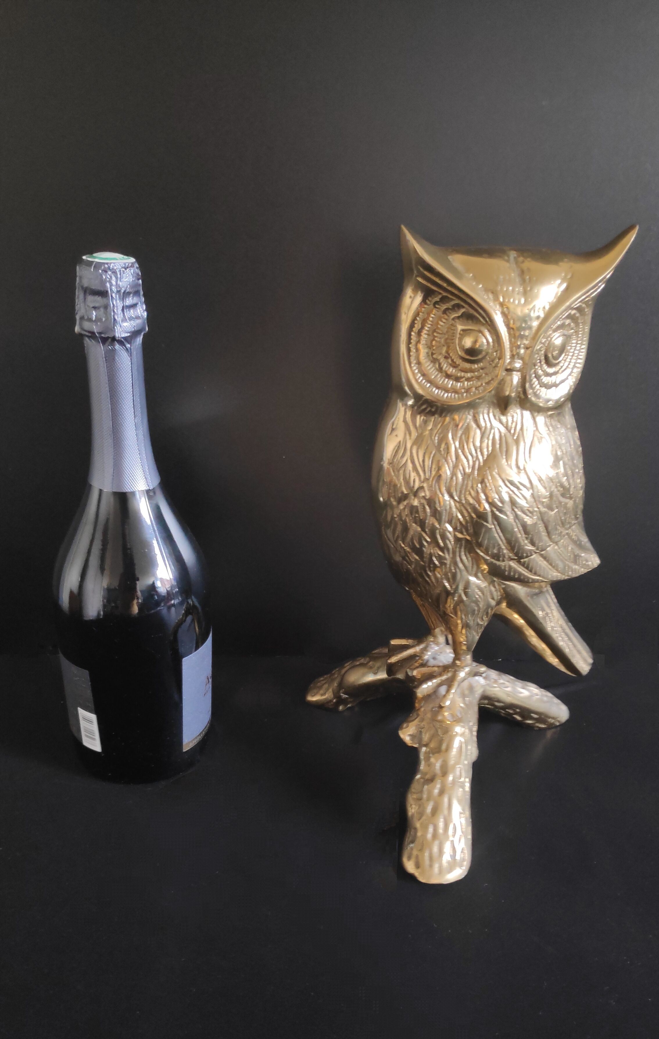 Brass owl