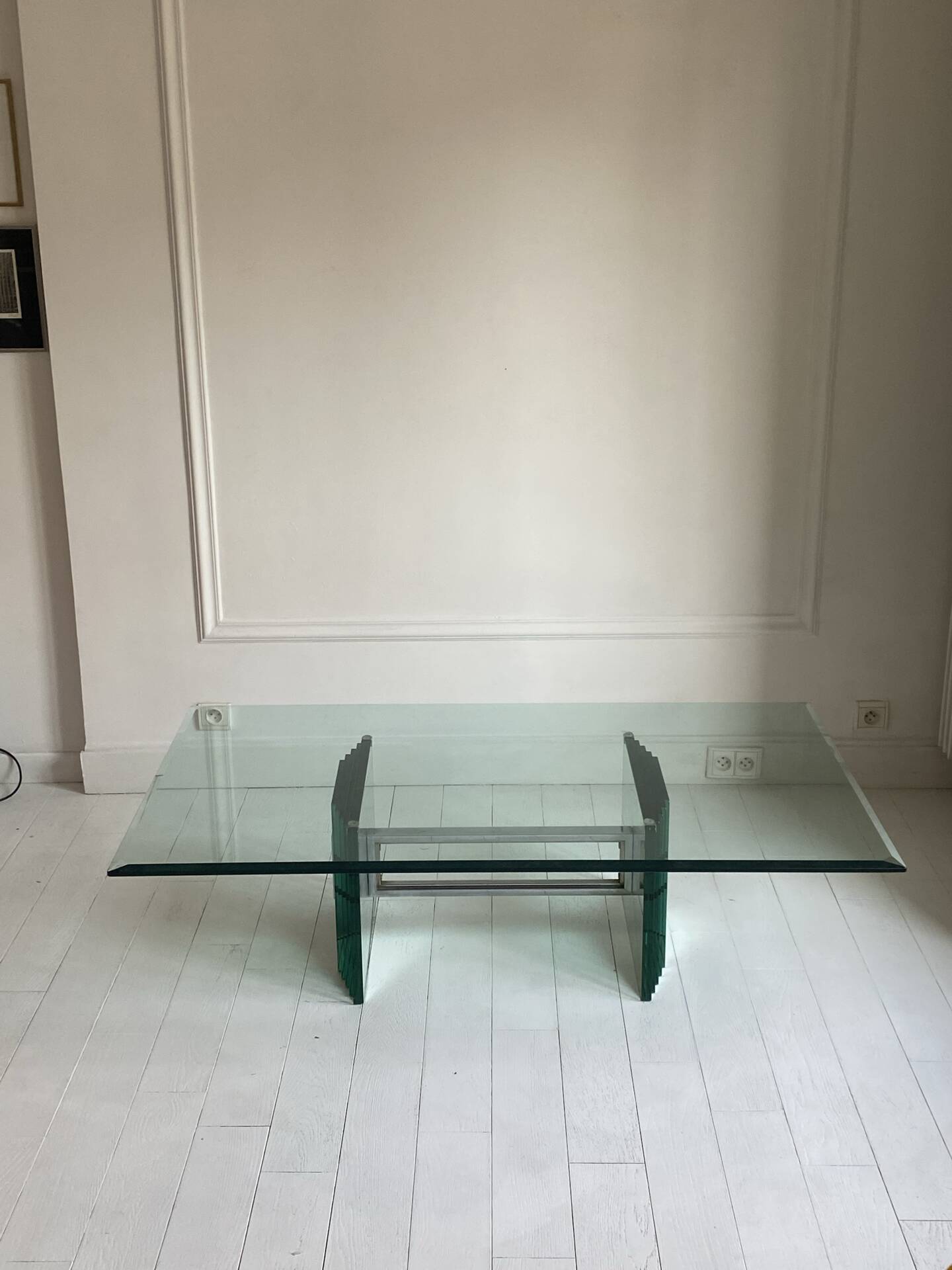 Gallotti & Radice - glass coffee table