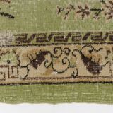 Green Oushak Turkish Carpet sku 861