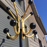 Coatrack 50s brass Parrot
