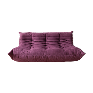 Sofa 3 places Togo Microfiber designed by Michel Ducaroy 1973