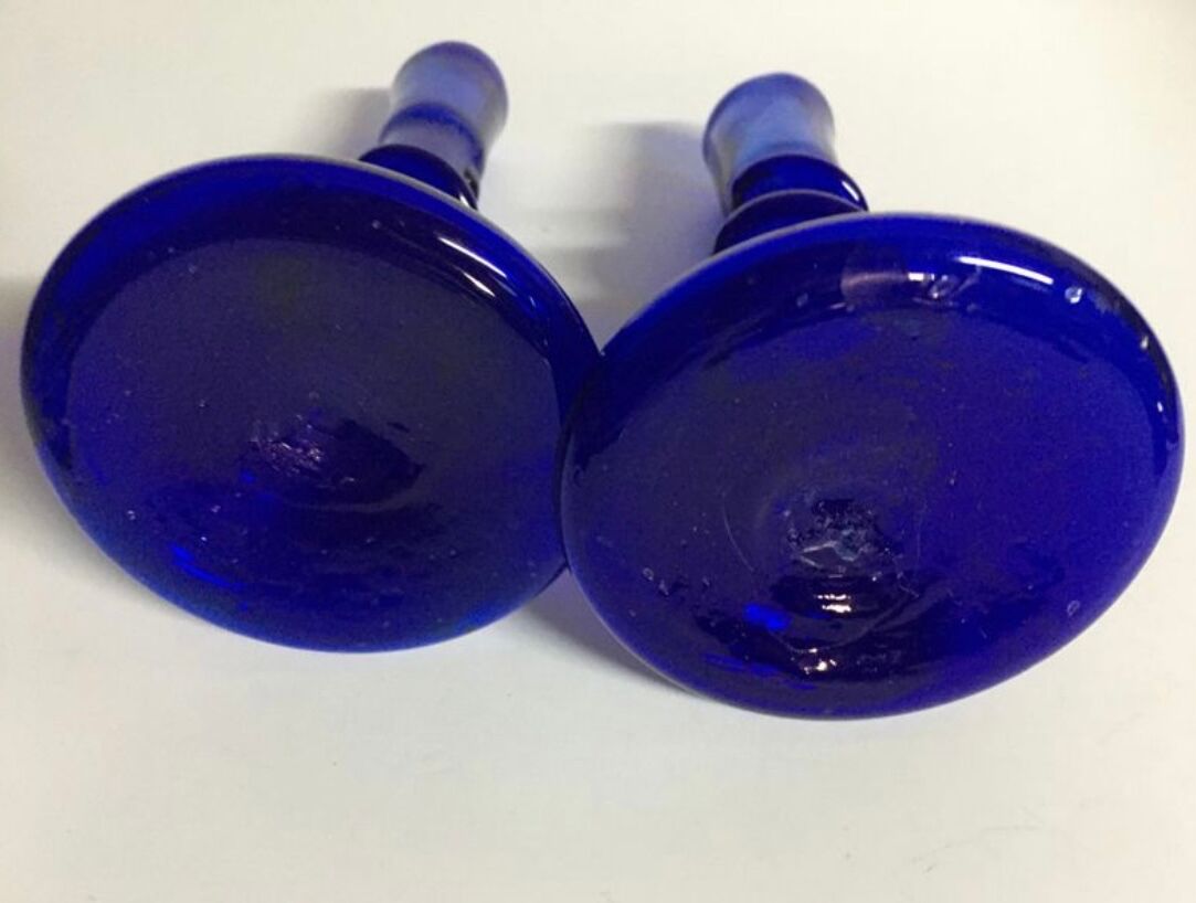 Candle holders pair