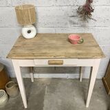 Small renovated farmhouse table or desk.