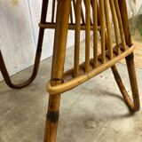 Vintage rattan coffee table