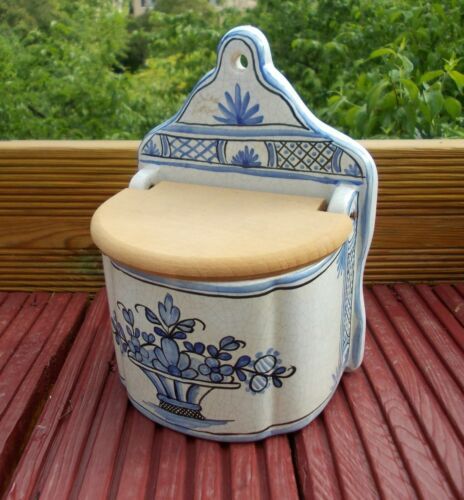 Ceramic salt box Forge les Eaux Rouen