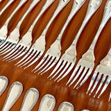 Christofle Malmaison 12 fish cutlery set excellent condition (24 pieces)