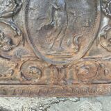 Fireplace plate