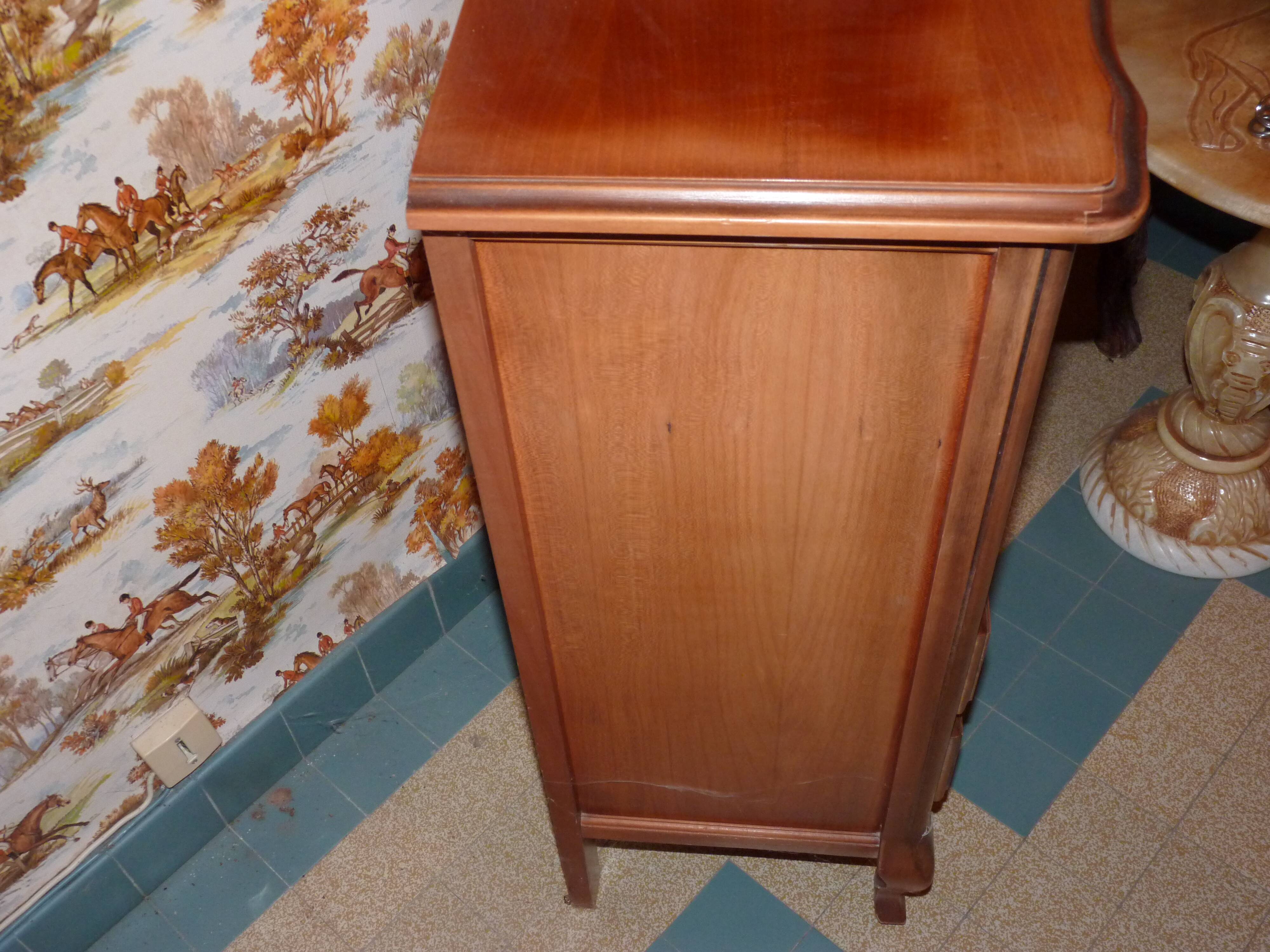 Vintage telephone or storage furniture