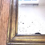 Antique Louis Phillipe mirror, gilded with gold leaf - "Marcelin"