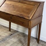 Cherrywood drop-leaf secretary from the late 19th century