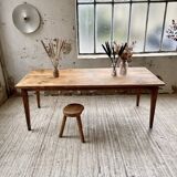 Farmhouse table with spindle legs 2m