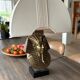 Pharaoh lamp 7 brass marble at Maison Jansen & Deknudt lighting