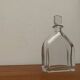 Bouteille en verre suédoise vintage d'Orrefors