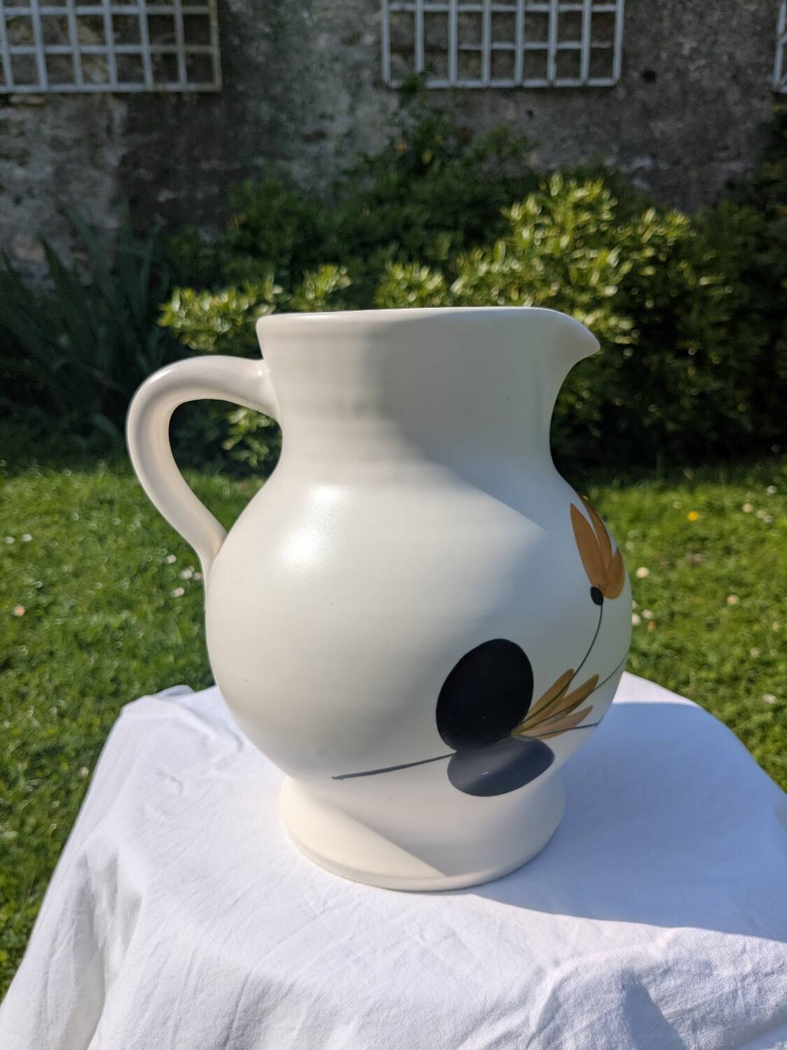 Large pitcher from the Marais pottery in France
