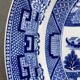 Justified plate China "Old Willow"