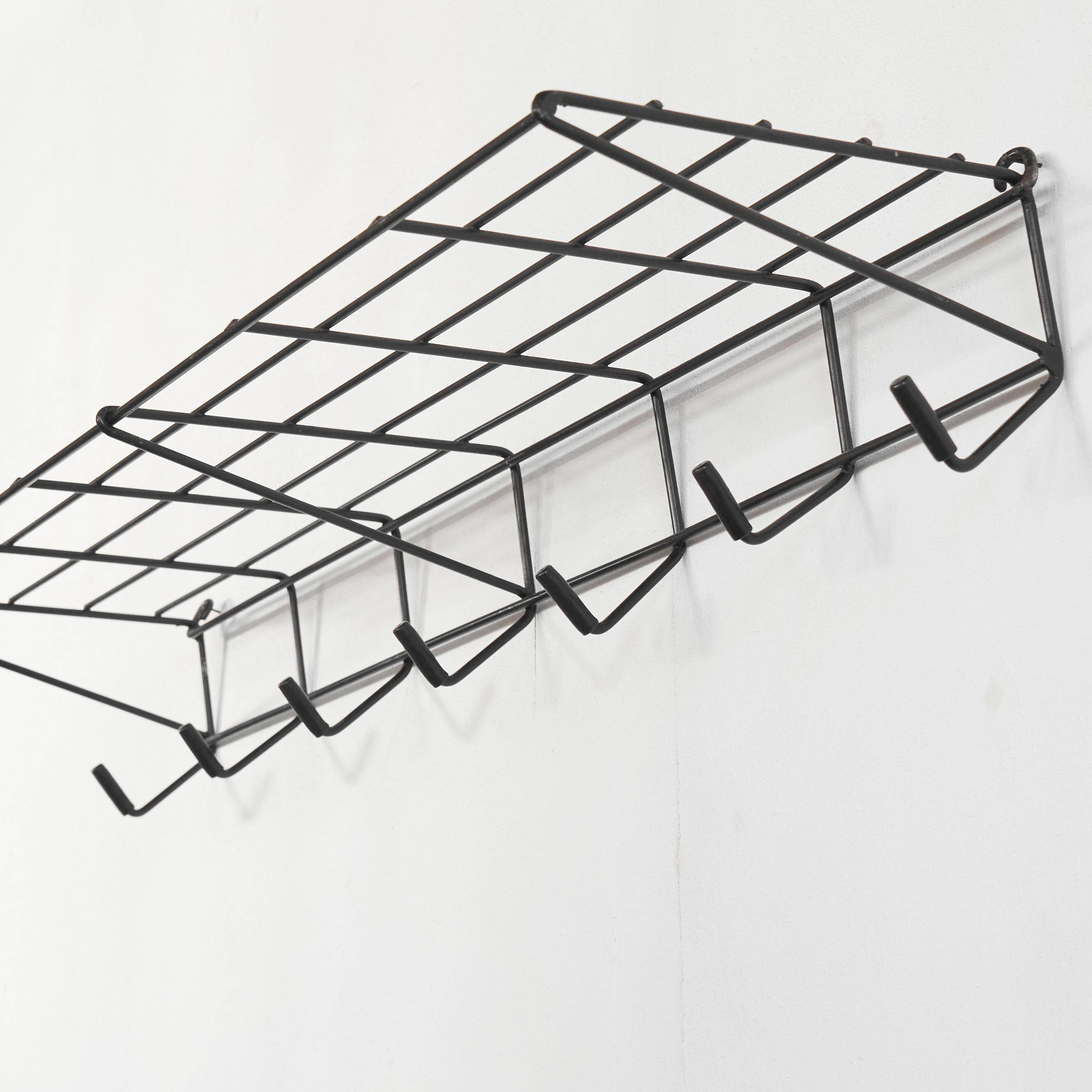 Friso Kramer DZ05 coat rack in wire metal 't Spectrum 1956