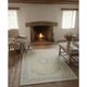 One of a kind Hand-knotted Turkish Area Rug. Vintage Beige Large Carpet for Rustic, Country & Farmhouse Decor