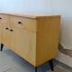 Clear buffet with 2 doors