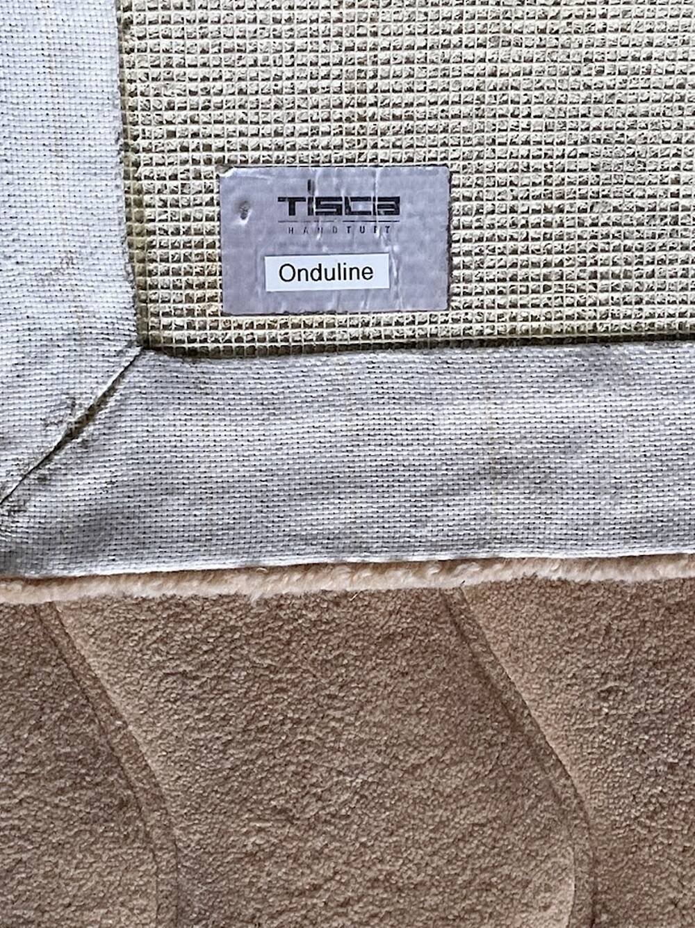 Tapis "Onduline" de Tisca Suisse 1990