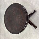 Curved wooden piano chair by Thonet