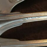 Chritofle cutlery in silver metal XX centuries