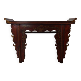 Antique altar console decorated, China early 20th century