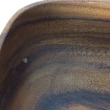 Scandinavian fruit bowl pineapple in teak