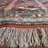 Handmade Turkmen silk carpet 163x117cm