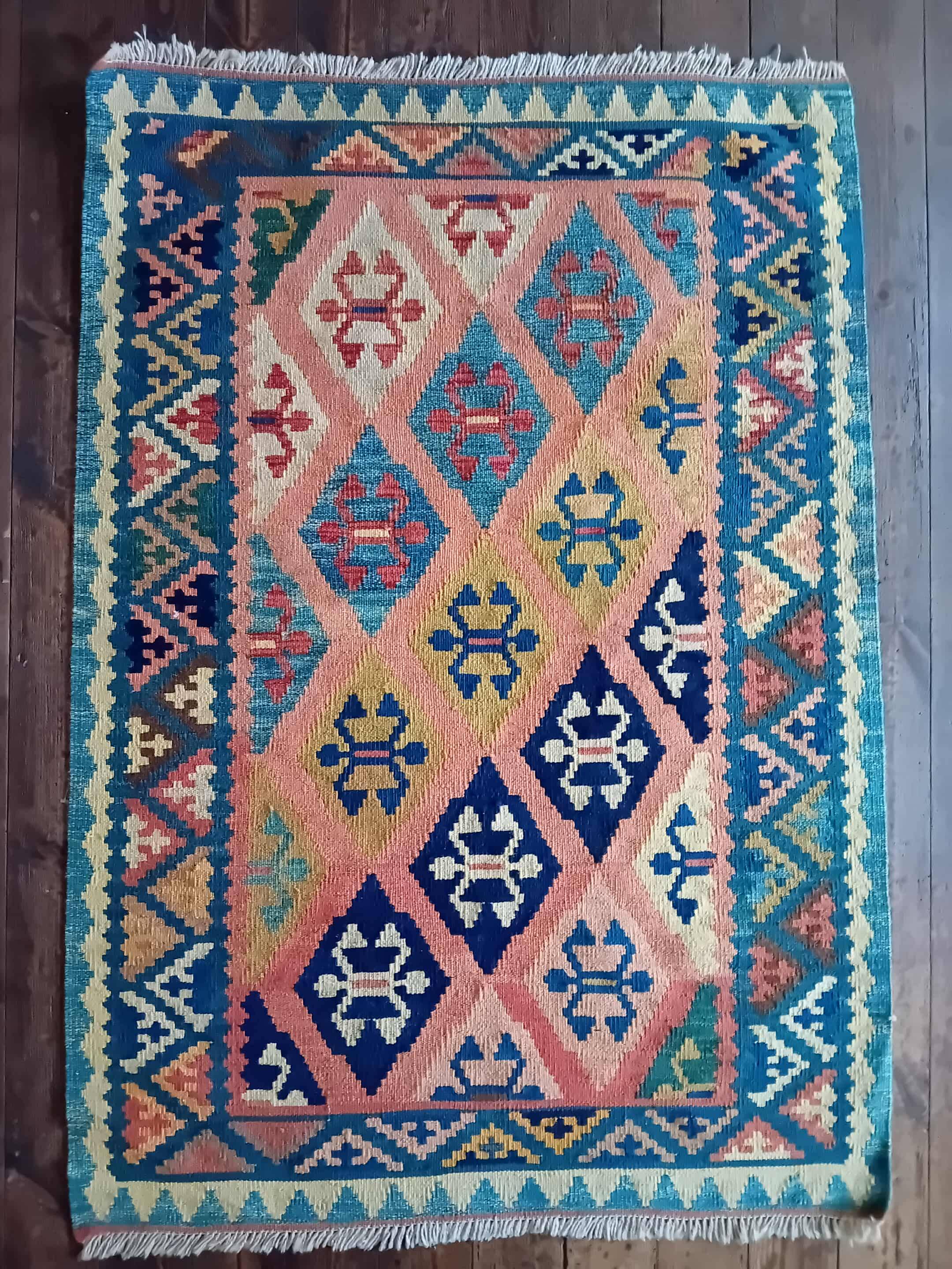 Handmade Afghan Kilim 145x100cm