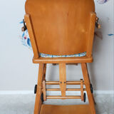 Wooden high chair for children