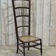 Beech nurse's chair of the early twentieth century