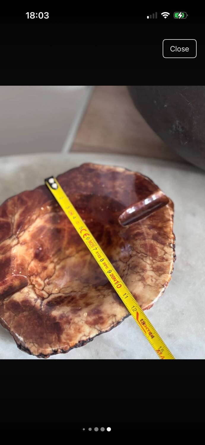 Onyx ashtray art deco