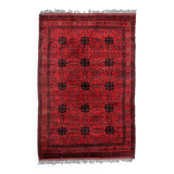 Afghan Khal Mohammadi Rug 300x195 cm, Vintage Turkoman Ersari Rug