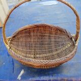 Vintage wicker basket