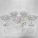 5 Saint-Louis “Gavarni” crystal champagne glasses, early 20th century