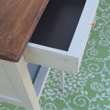 Pair of L.XVI style niche bedside tables