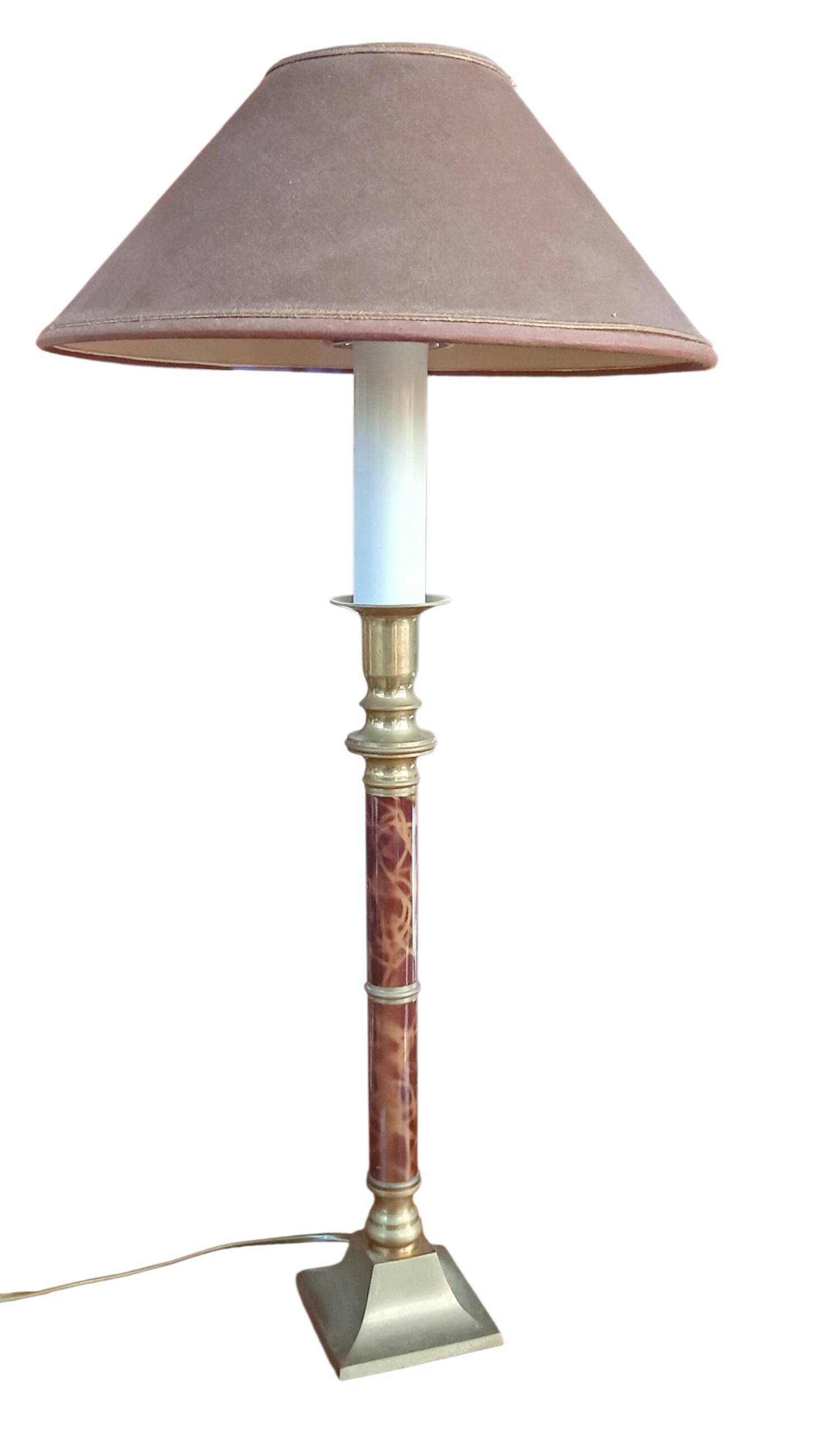 Antique Empire-style table lamp