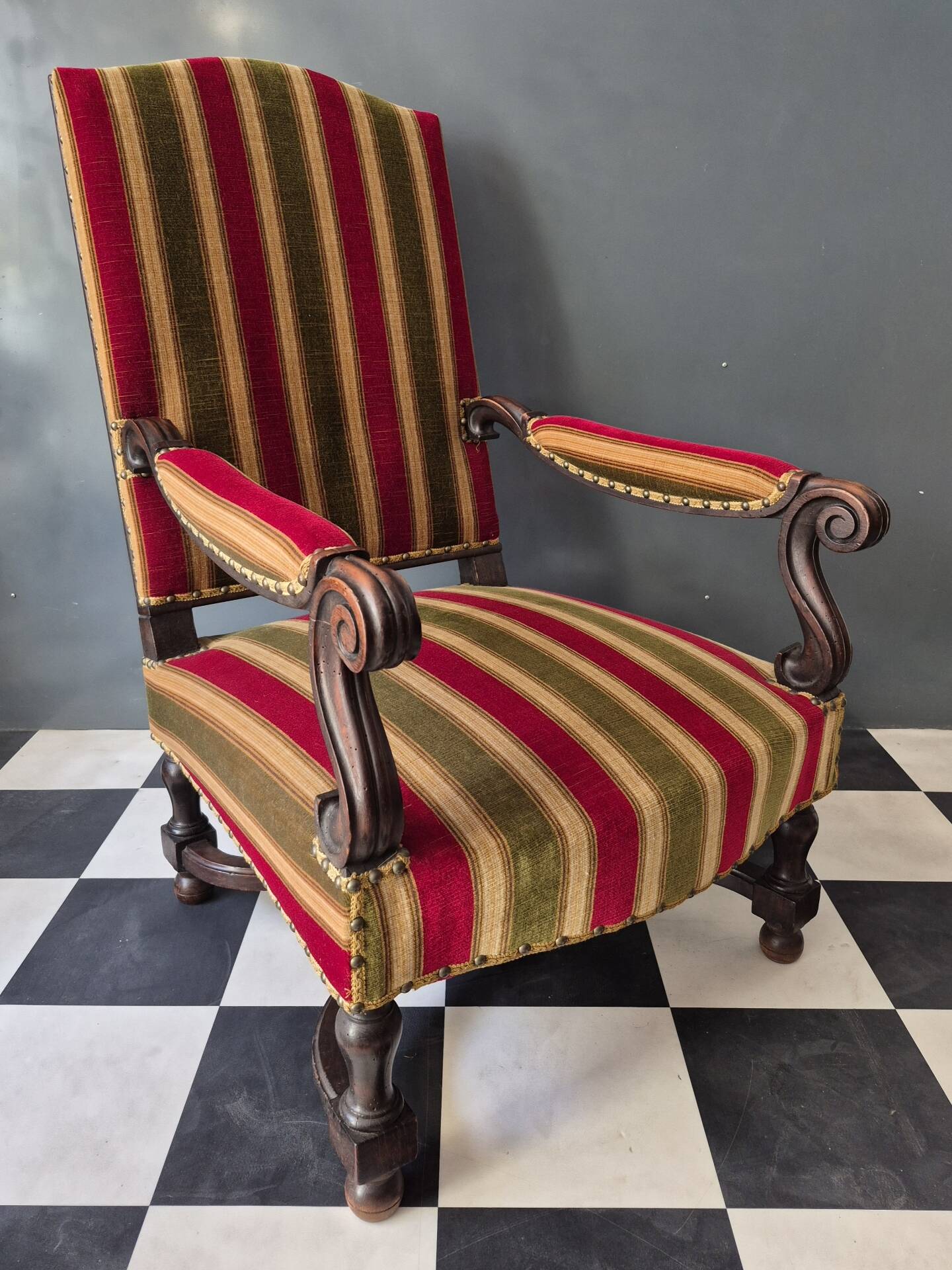 Louis XIV style armchair