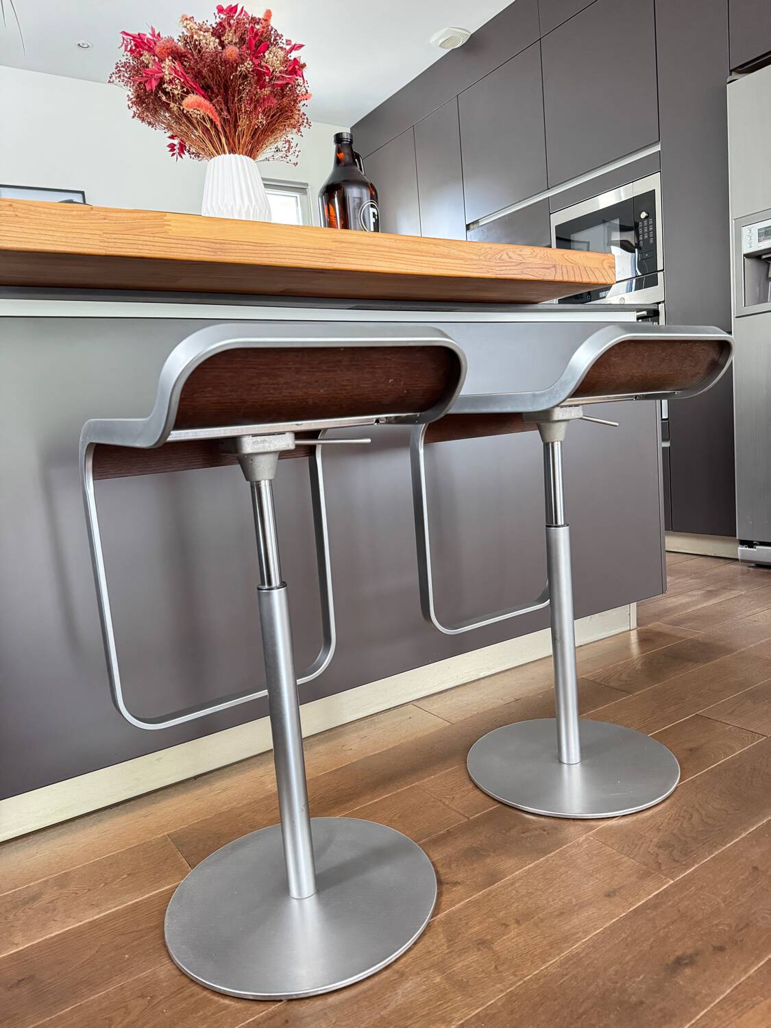 Paire de tabourets design « LEM S79 » par Shin & Tomoko Azumi pour La